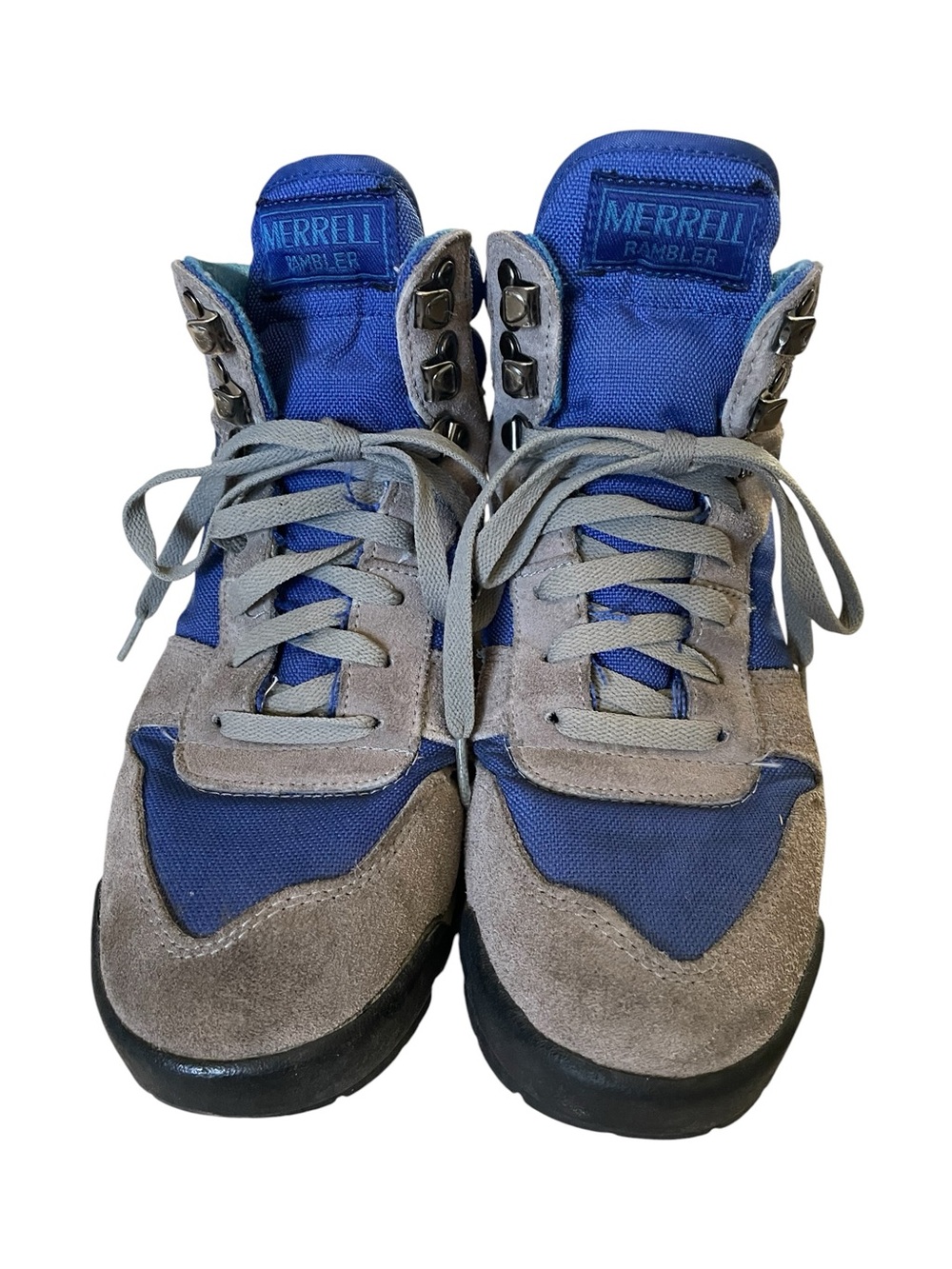 Vintage Merrell Rambler women’s Blue and Gray Hiking Sneakers